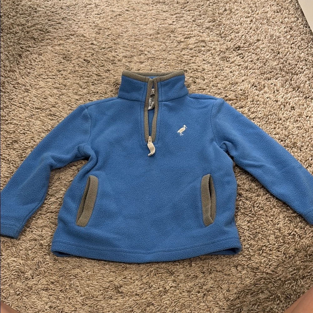 Cozy Blue Fleece Kids Pullover